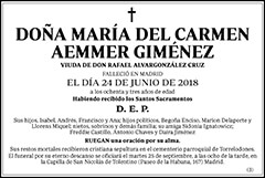 María del Carmen Aemmer Giménez